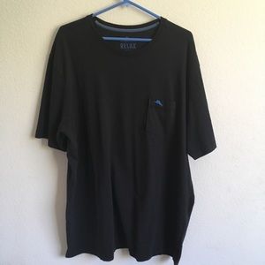 Mens Tommy Bahama Relax Black T Shirt